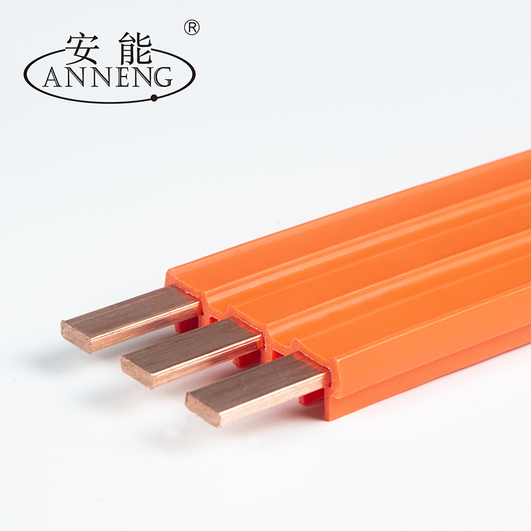 Flexible Seamless insulation copper busbar crane power rail