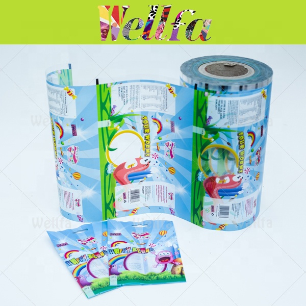 Custom laminating food packaging potato chips packaging film roll