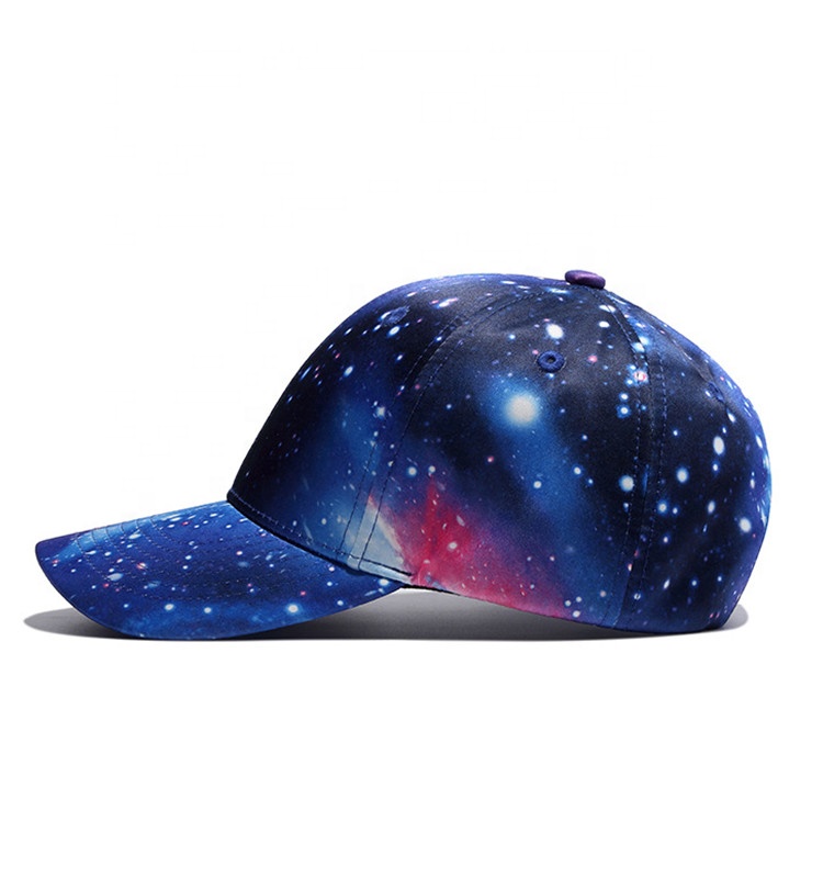 Sublimated printed baseball cap