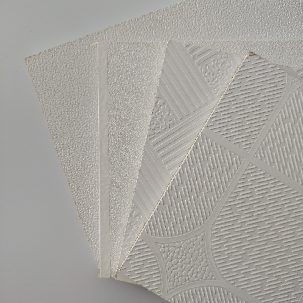  Gypsum  Ceiling  PVC Plaster Ceiling  Board Vinyl Faced 
