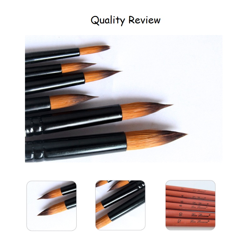 Art Factory Supplies Bulk Paint Brush With Simple Package, Hotsale Cheap Paint Brushes