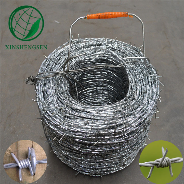 14 gauge galvanized barbed wire/plastic barbed wire in high quality