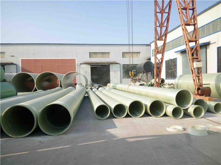 Glass Reinforced Polyester Pipes / GRP Fiberglass Pipes for Sale